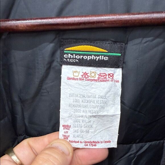 Vintage Men's Chlorophylle Yellow Jacket Sz XL - Picture 3 of 3